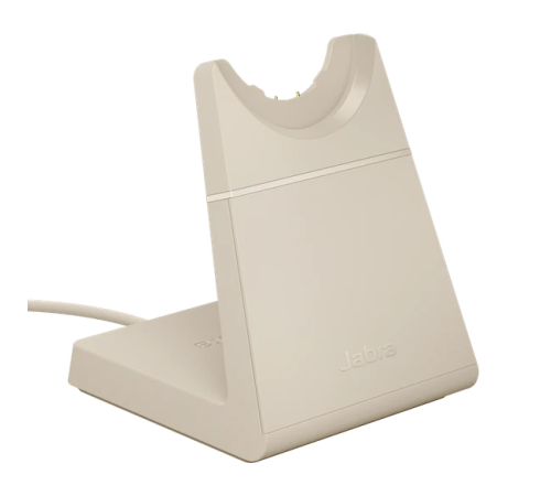 Jabra Evolve2 65 USB-A MS Mono Desk Stand Beige (26599-899-988) Jabra Evolve2 65 USB-A MS Mono Desk Stand Beige (26599-899-988)