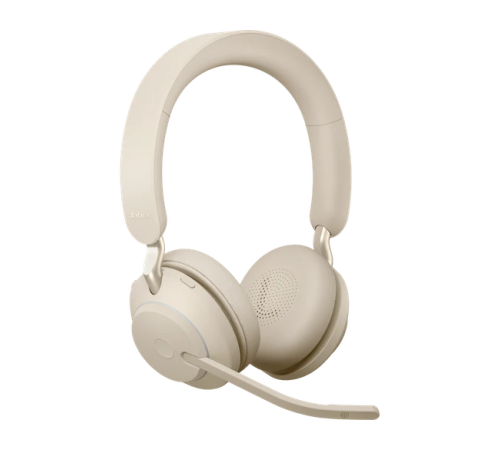 Jabra Evolve2 65 USB-A UC Stereo Beige (26599-989-998) Jabra Evolve2 65 USB-A UC Stereo Beige (26599-989-998)