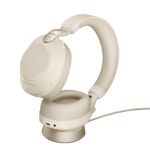 Jabra Evolve2 85 USB-A MS Stereo Desk Stand Beige (28599-999-988)