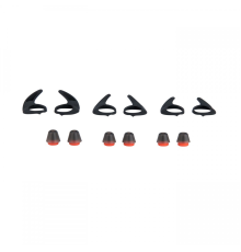Набір аксесуарів Jabra Evolve 75e (3 пари EarWings + EarGels, чорний/червоний) (14101-69)