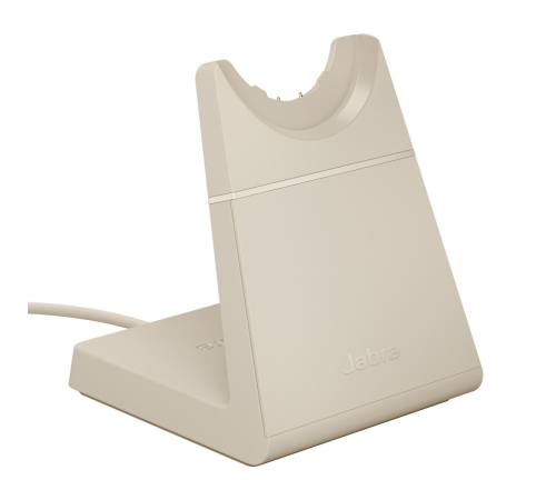 Jabra Evolve2 65 Deskstand, USB-C, Бежевий Jabra Evolve2 65 Deskstand, USB-C, Бежевий