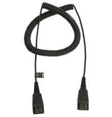 Jabra подовжувач, QD на QD, спіральний, 0,5 – 2 метри (8730-009)