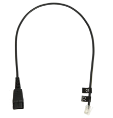 Кабель Jabra QD на RJ10, прямий, 0,5 м, стандартний розподіл (8800-00-01)
