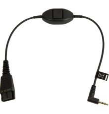 Кабель Jabra QD  на 2.5 мм з функцією Push‑to‑Talk (8800-00-55)