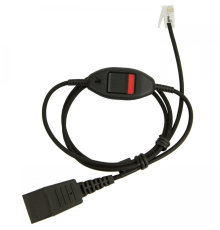 Кабель Jabra QD на RJ-10 з кнопкою mute, 0,8 м (8800-01-20)