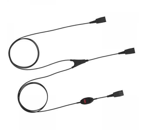 Jabra QD Supervisor Y-кабель з кнопкою Mute Jabra QD Supervisor Y-кабель з кнопкою Mute