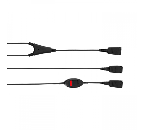 Jabra QD Supervisor Y-кабель з кнопкою Mute Jabra QD Supervisor Y-кабель з кнопкою Mute