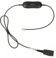 Jabra Smart Cord QD на RJ-9, прямий, з перемикачем режимів (88001-03)