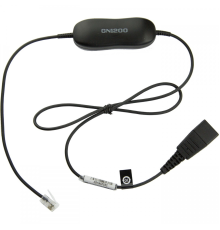 Смарт-кабель Jabra QD на RJ10, прямий, 0,8 м — з перемикачем для гарнітур STD (88001-99)