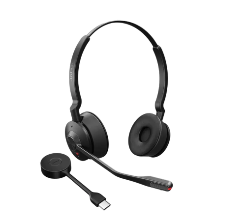 Jabra Engage 55 UC Stereo USB-C with Charging Stand, EMEA/APAC Jabra Engage 55 UC Stereo USB-C with Charging Stand, EMEA/APAC