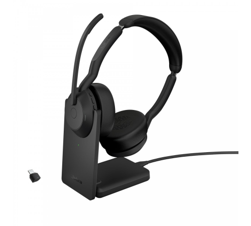 Jabra Evolve2 55 - Link390c MS Stereo with Charging Stand Jabra Evolve2 55 - Link390c MS Stereo with Charging Stand