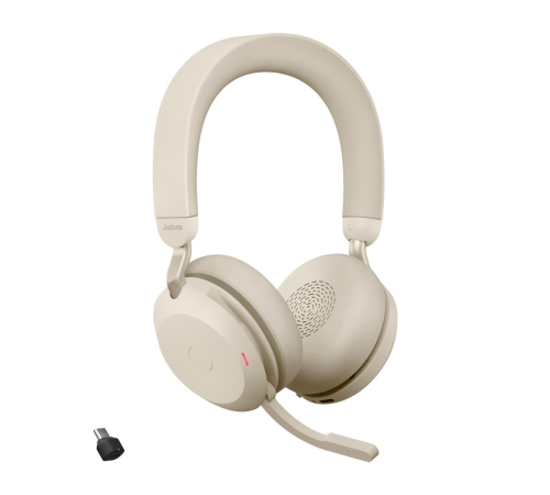 Jabra Evolve2 75 USB-C UC Stereo Beige Jabra Evolve2 75 USB-C UC Stereo Beige