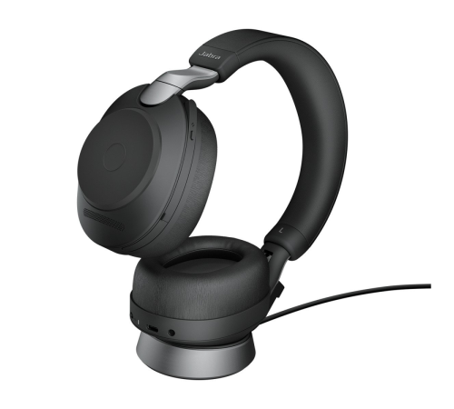 Jabra Evolve2 85 USB-C UC Stereo Desk Stand Black Jabra Evolve2 85 USB-C UC Stereo Desk Stand Black