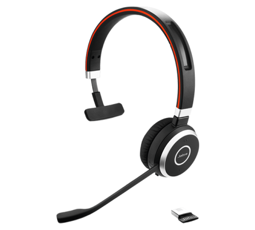 Jabra Evolve 65 MS Mono із зарядним пристроєм (6593-823-399) Jabra Evolve 65 MS Mono із зарядним пристроєм (6593-823-399)