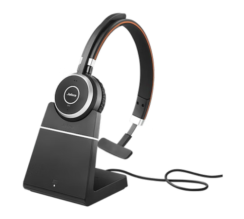 Jabra Evolve 65 MS Mono із зарядним пристроєм (6593-823-399) Jabra Evolve 65 MS Mono із зарядним пристроєм (6593-823-399)