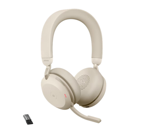 Jabra Evolve2 75 MS Stereo Beige USB-A (27599-999-998)