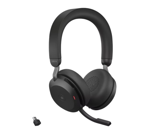 Jabra Evolve2 75, Link380c UC Stereo Black із зарядним пристроєм (27599-989-899) Jabra Evolve2 75, Link380c UC Stereo Black із зарядним пристроєм (27599-989-899)