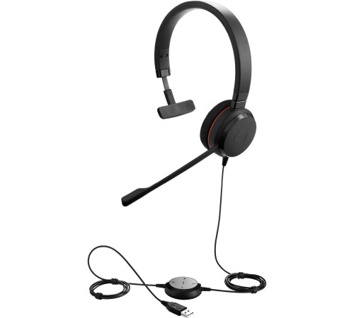 Гарнітура Jabra EVOLVE 30 UC Mono USB (5393-829-209) Гарнітура Jabra EVOLVE 30 UC Mono USB (5393-829-209)