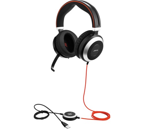 Гарнітура Jabra EVOLVE 80 (7899-829-209) Гарнітура Jabra EVOLVE 80 (7899-829-209)