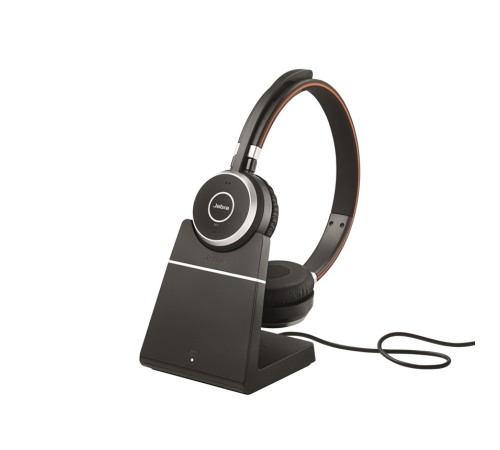 Jabra Evolve 65 MS Stereo із зарядним пристроєм (6599-823-399) Jabra Evolve 65 MS Stereo із зарядним пристроєм (6599-823-399)